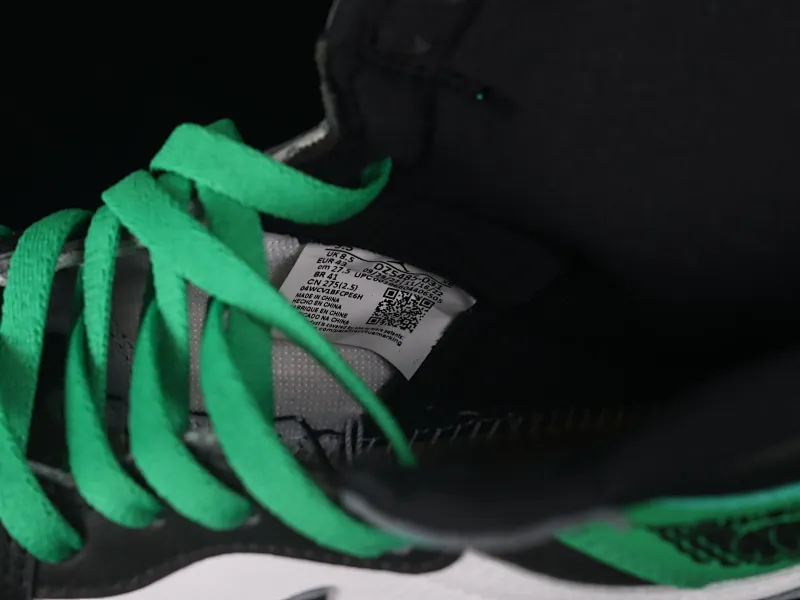 All categories Air Jordan Jordan series basketball shoes Air Jordan 1 High LJR version Air Jordan 1 High OG "Lucky Green" AJ1 Joe 1 Celtics Black Green Toe DZ5485-031